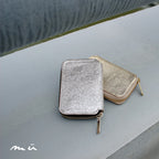 mu 本革 Rファスナー コンパクト財布｜HAKU